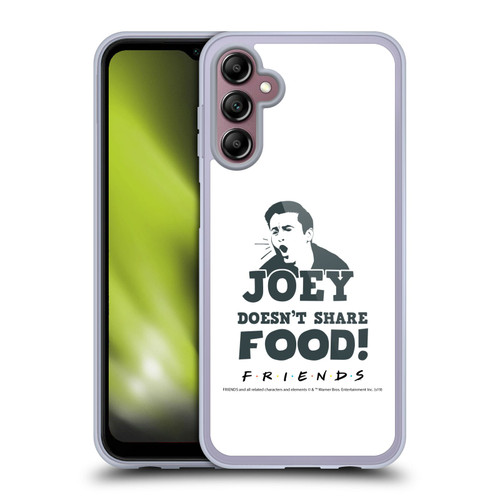 Friends TV Show Quotes Joey Food Soft Gel Case for Samsung Galaxy A14 5G