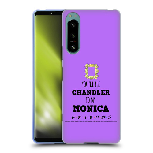 Friends TV Show Quotes BFF Soft Gel Case for Sony Xperia 5 IV