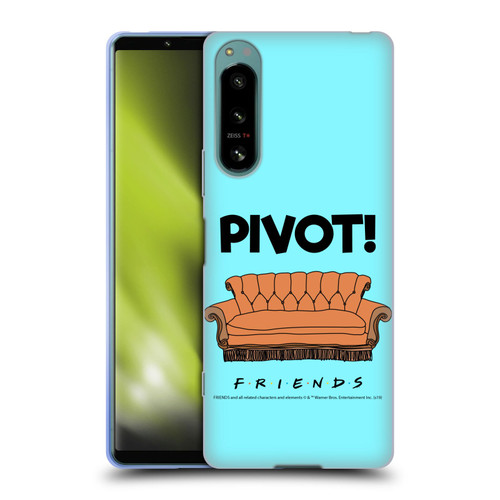 Friends TV Show Quotes Pivot Soft Gel Case for Sony Xperia 5 IV