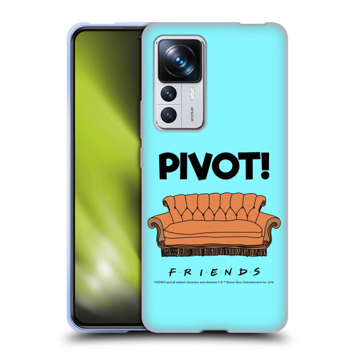 Friends TV Show Quotes Pivot Soft Gel Case for Xiaomi 12T Pro