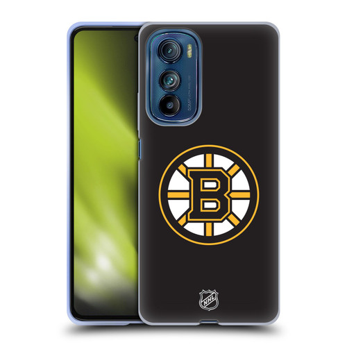 NHL Boston Bruins Plain Soft Gel Case for Motorola Edge 30