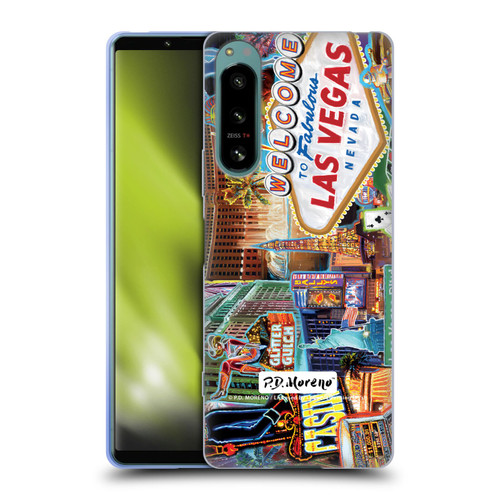 P.D. Moreno Cities Las Vegas 1 Soft Gel Case for Sony Xperia 5 IV