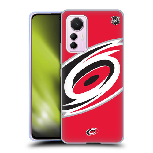 NHL Carolina Hurricanes Oversized Soft Gel Case for Xiaomi 12 Lite