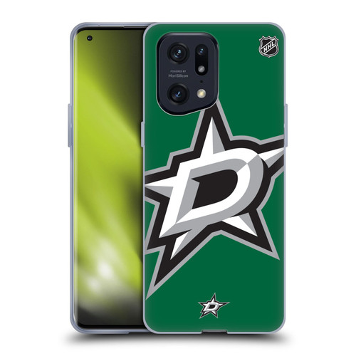 NHL Dallas Stars Oversized Soft Gel Case for OPPO Find X5 Pro