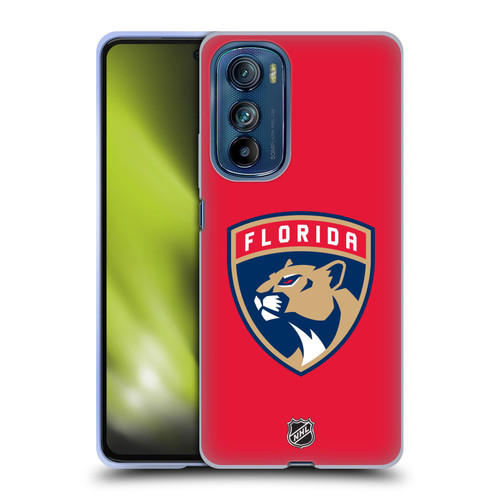 NHL Florida Panthers Plain Soft Gel Case for Motorola Edge 30