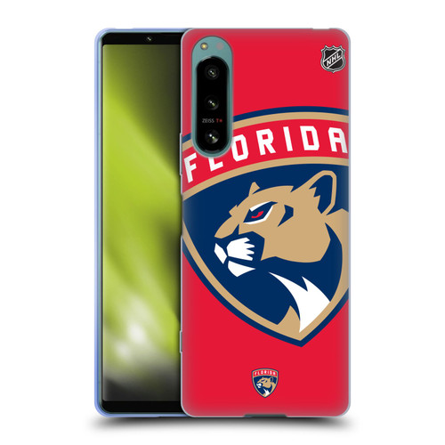 NHL Florida Panthers Oversized Soft Gel Case for Sony Xperia 5 IV