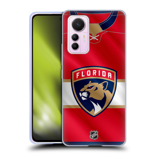 NHL Florida Panthers Jersey Soft Gel Case for Xiaomi 12 Lite