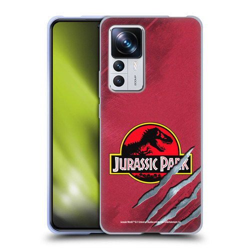 Jurassic Park Logo Red Claw Soft Gel Case for Xiaomi 12T Pro
