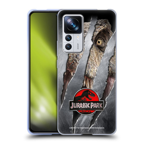 Jurassic Park Logo T-Rex Claw Mark Soft Gel Case for Xiaomi 12T Pro