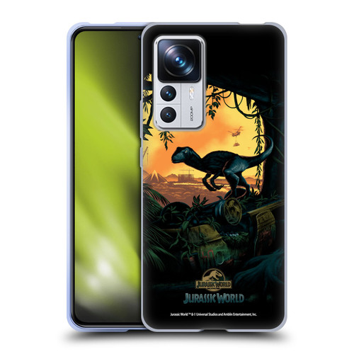 Jurassic World Key Art Blue Velociraptor Soft Gel Case for Xiaomi 12T Pro
