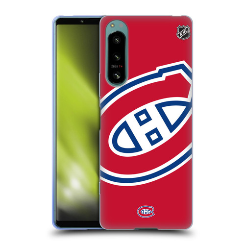 NHL Montreal Canadiens Oversized Soft Gel Case for Sony Xperia 5 IV