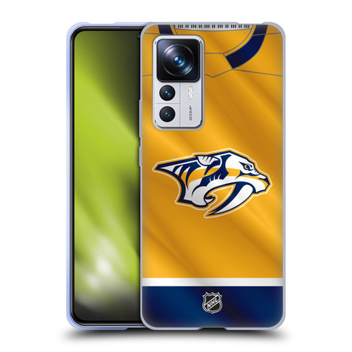 NHL Nashville Predators Jersey Soft Gel Case for Xiaomi 12T Pro