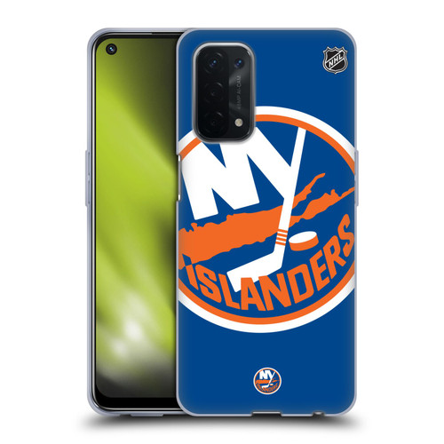 NHL New York Islanders Oversized Soft Gel Case for OPPO A54 5G