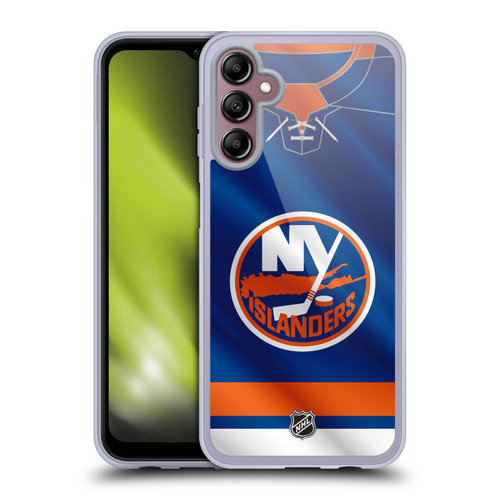 NHL New York Islanders Jersey Soft Gel Case for Samsung Galaxy A14 5G