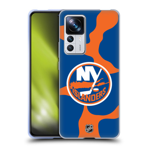 NHL New York Islanders Cow Pattern Soft Gel Case for Xiaomi 12T Pro