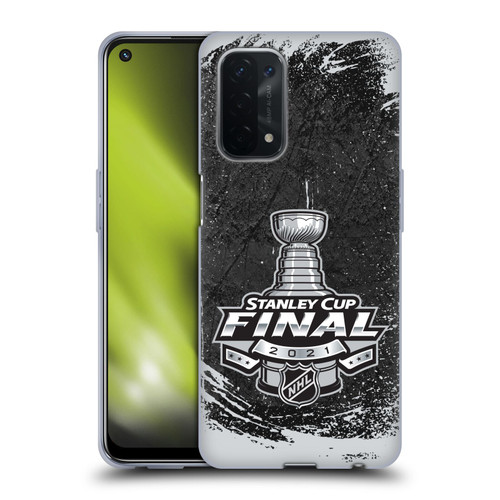 NHL 2021 Stanley Cup Final Distressed Soft Gel Case for OPPO A54 5G