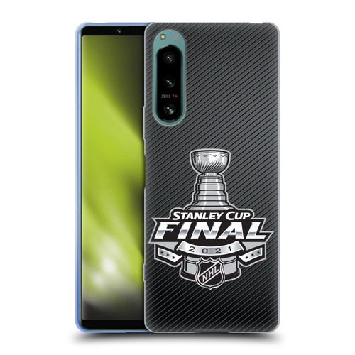 NHL 2021 Stanley Cup Final Stripes Soft Gel Case for Sony Xperia 5 IV