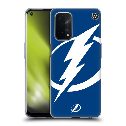 NHL Tampa Bay Lightning Oversized Soft Gel Case for OPPO A54 5G