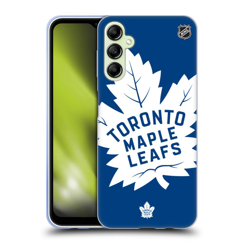 NHL Toronto Maple Leafs Oversized Soft Gel Case for Samsung Galaxy A14 5G