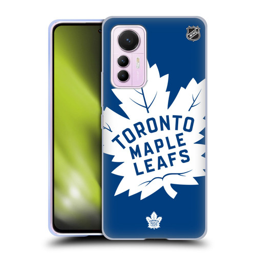NHL Toronto Maple Leafs Oversized Soft Gel Case for Xiaomi 12 Lite