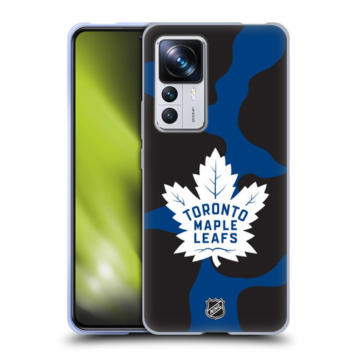 NHL Toronto Maple Leafs Cow Pattern Soft Gel Case for Xiaomi 12T Pro