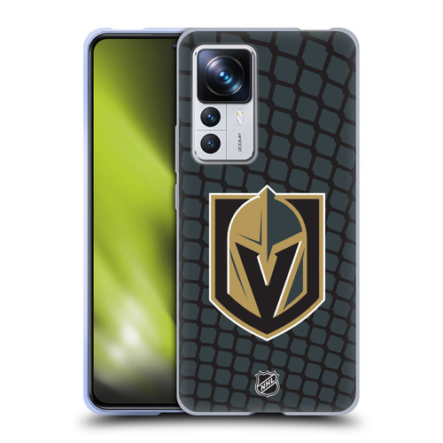 NHL Vegas Golden Knights Net Pattern Soft Gel Case for Xiaomi 12T Pro