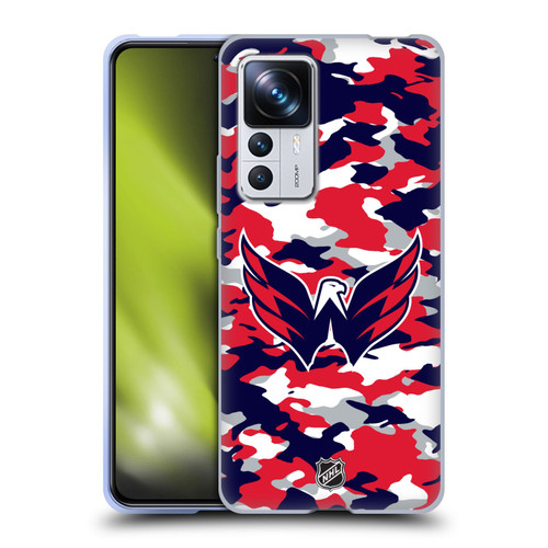 NHL Washington Capitals Camouflage Soft Gel Case for Xiaomi 12T Pro