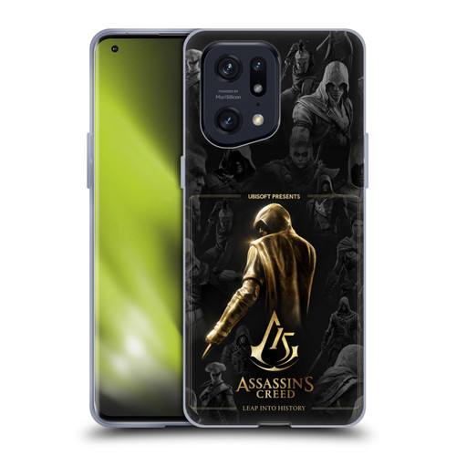 Assassin's Creed 15th Anniversary Graphics Key Art Soft Gel Case for OPPO Find X5 Pro