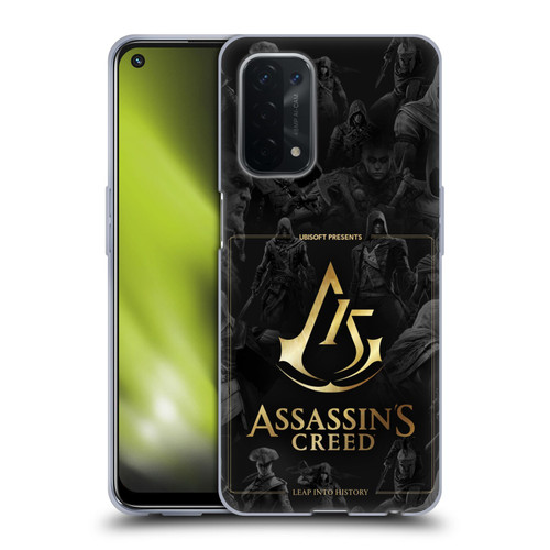 Assassin's Creed 15th Anniversary Graphics Crest Key Art Soft Gel Case for OPPO A54 5G