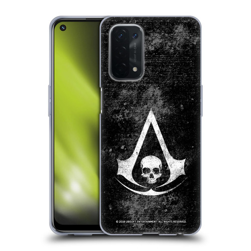 Assassin's Creed Black Flag Logos Grunge Soft Gel Case for OPPO A54 5G