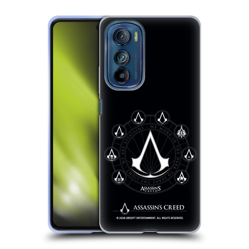 Assassin's Creed Legacy Logo Crests Soft Gel Case for Motorola Edge 30