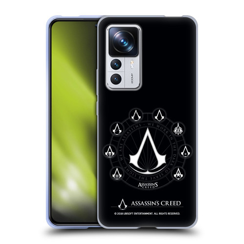Assassin's Creed Legacy Logo Crests Soft Gel Case for Xiaomi 12T Pro