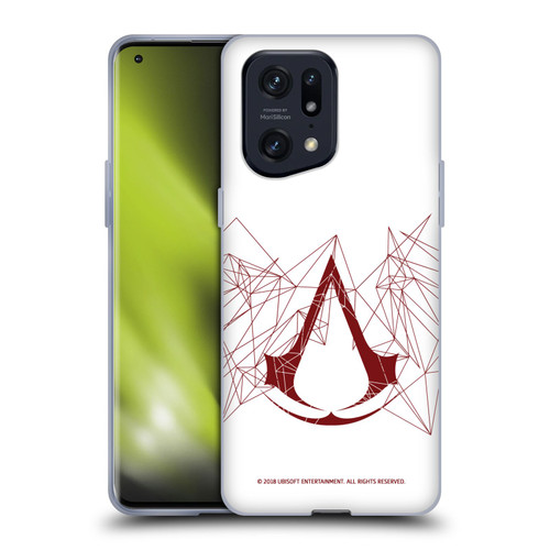 Assassin's Creed Logo Geometric Soft Gel Case for OPPO Find X5 Pro