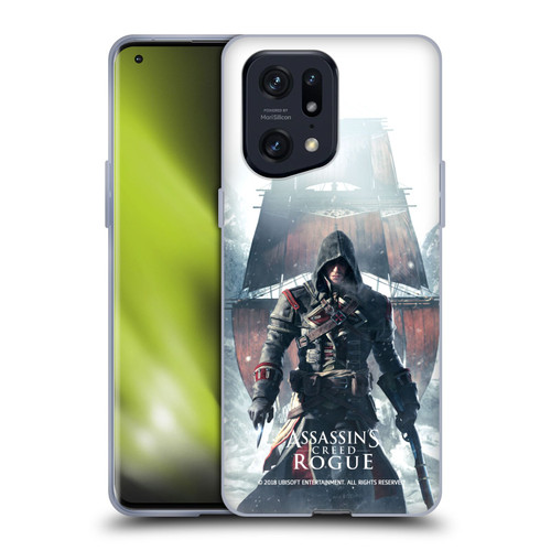 Assassin's Creed Rogue Key Art Shay Cormac Ship Soft Gel Case for OPPO Find X5 Pro