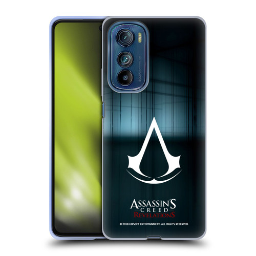 Assassin's Creed Revelations Logo Animus Black Room Soft Gel Case for Motorola Edge 30