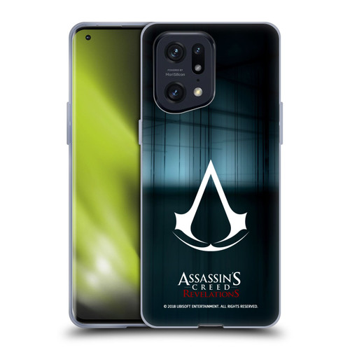 Assassin's Creed Revelations Logo Animus Black Room Soft Gel Case for OPPO Find X5 Pro