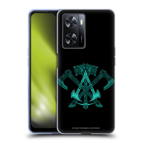 Assassin's Creed Valhalla Symbols And Patterns ACV Weapons Soft Gel Case for OPPO A57s