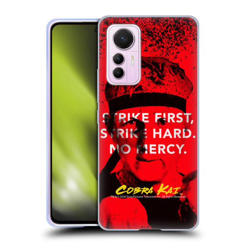 Cobra Kai Composed Art John Lawrence Strike Soft Gel Case for Xiaomi 12 Lite