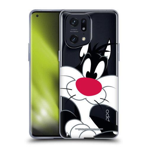 Looney Tunes Characters Sylvester The Cat Soft Gel Case for OPPO Find X5 Pro