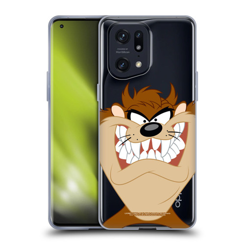 Looney Tunes Characters Tasmanian Devil Soft Gel Case for OPPO Find X5 Pro