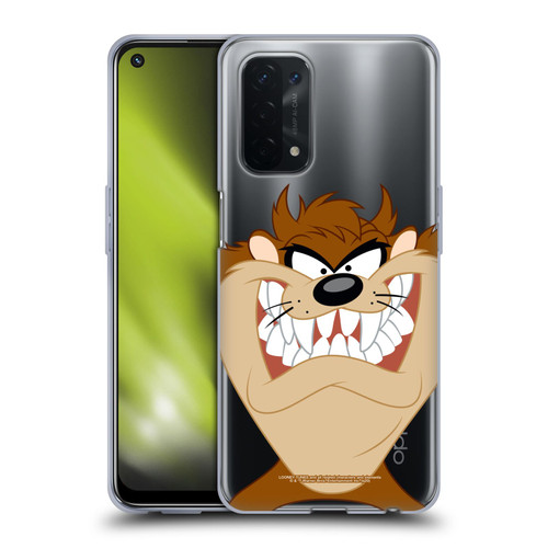 Looney Tunes Characters Tasmanian Devil Soft Gel Case for OPPO A54 5G