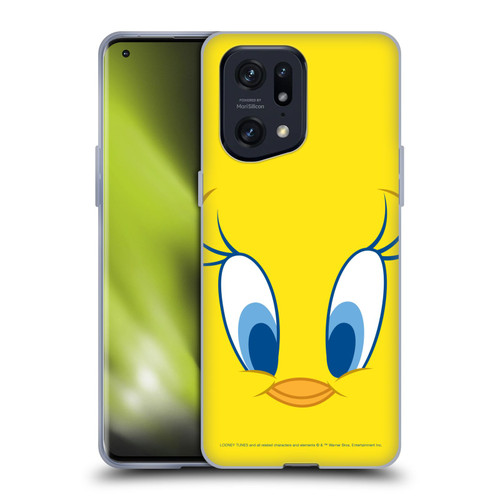 Looney Tunes Full Face Tweety Soft Gel Case for OPPO Find X5 Pro