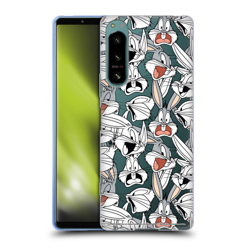 Looney Tunes Patterns Bugs Bunny Soft Gel Case for Sony Xperia 5 IV