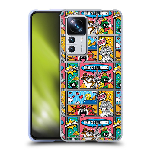 Looney Tunes Patterns Comics Soft Gel Case for Xiaomi 12T Pro