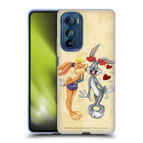 Looney Tunes Season Bugs Bunny And Lola Bunny Soft Gel Case for Motorola Edge 30