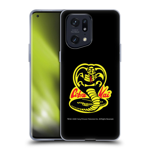 Cobra Kai Graphics Logo Soft Gel Case for OPPO Find X5 Pro