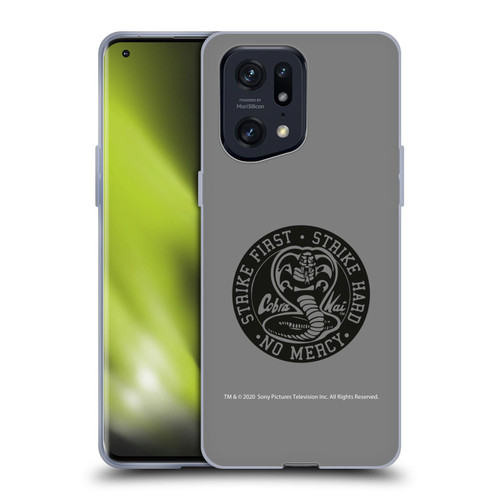 Cobra Kai Graphics Strike Logo 2 Soft Gel Case for OPPO Find X5 Pro