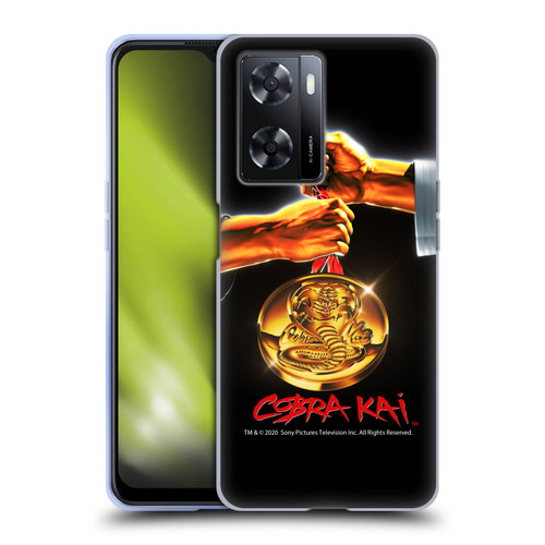 Cobra Kai Graphics Gold Medal Soft Gel Case for OPPO A57s