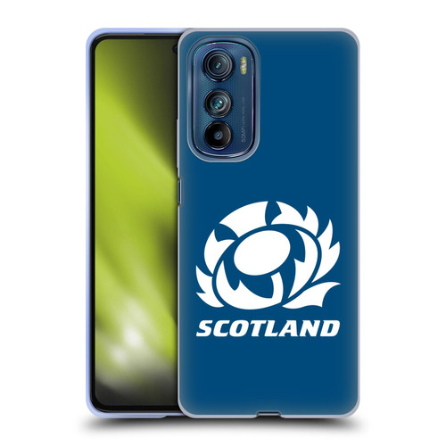 Scotland Rugby Logo 2 Plain Soft Gel Case for Motorola Edge 30
