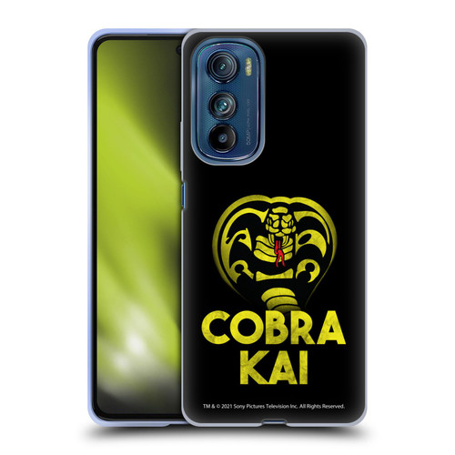 Cobra Kai Season 4 Key Art Team Cobra Kai Soft Gel Case for Motorola Edge 30